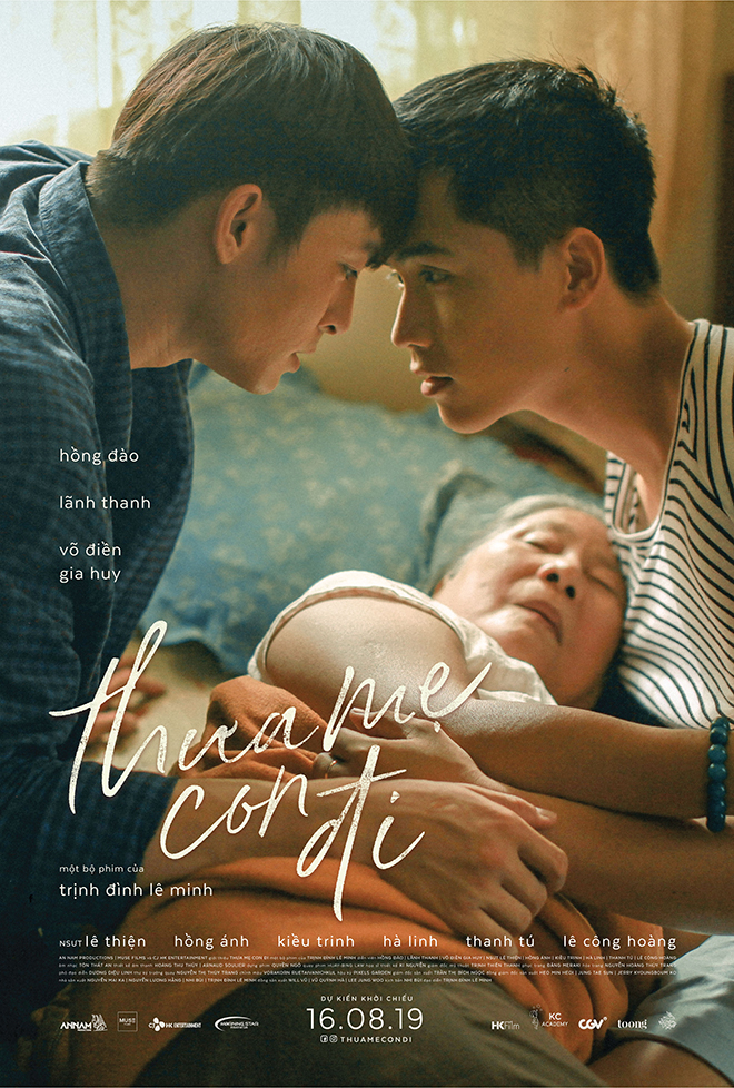 Thưa mẹ con đi, Trailer chính thức Thưa mẹ con đi, Phim Thưa mẹ con đi, phim đồng tính, Lãnh Thanh, Võ Điền Gia Huy, Trịnh Đình Lê Minh, lịch chiếu thưa mẹ con đi