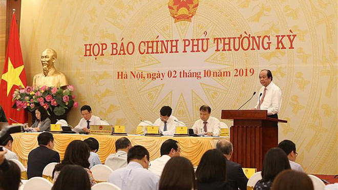 Họp báo Chính phủ thường kỳ tháng 9: Bác bỏ thông tin Sabeco thuộc sở hữu của nhà đầu tư Trung Quốc