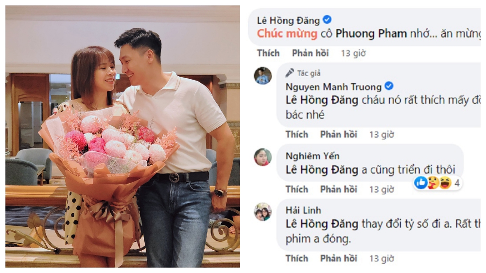 Mạnh Trường báo tin vui có con thứ 3, gợi ý Hồng Đăng 'cháu thích đồ châu Âu'