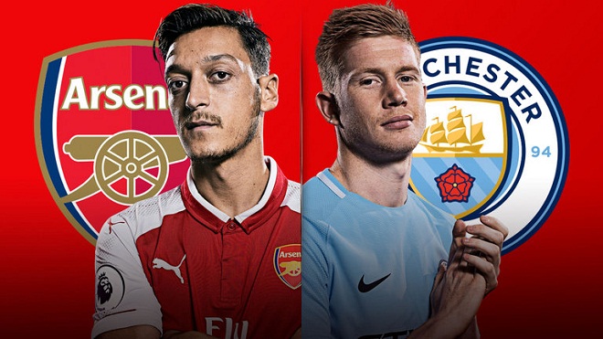 Xem trực tiếp Arsenal - Man City (23h30, ngày 25/2)