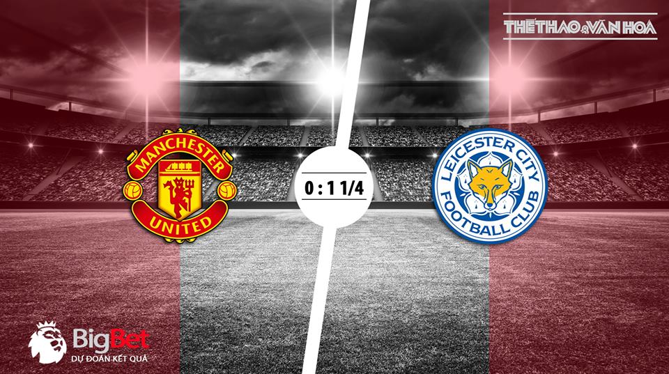 Soi kèo Manchester United vs Leicester (2h00 ngày 11/8) - Vòng 1 giải Ngoại hạng Anh 