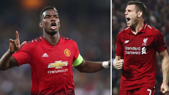 Cựu danh thủ Liverpool dùng James Milner để chỉ trích Pogba