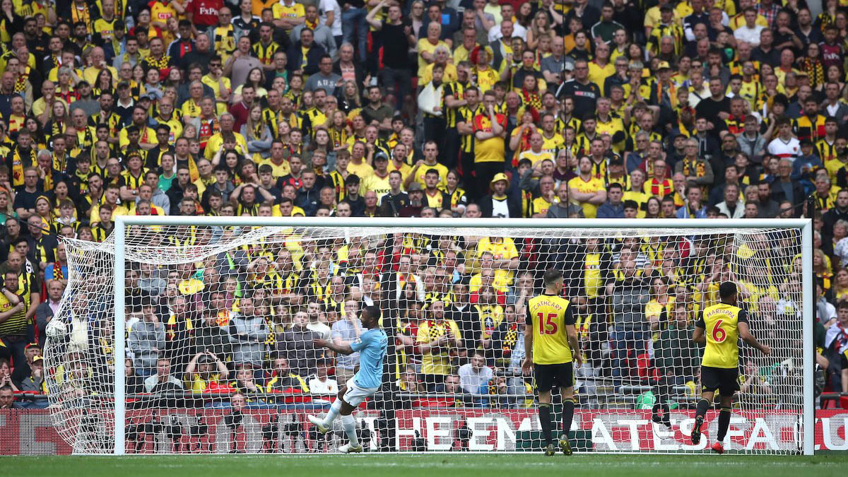  Man City 6-0 Watford: Sterling lập hat-trick, Man City vô địch FA Cup