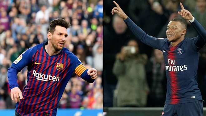 Barcelona, Lionel Messi, Barca, trực tiếp bóng đá, Chiếc giày vàng châu Âu, Kylian Mbappe, PSG