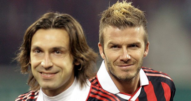 bóng đá, bong da hom nay, tin tức bóng đá, David Beckham, Andrea Pirlo, đá phạt trực tiếp, bong da