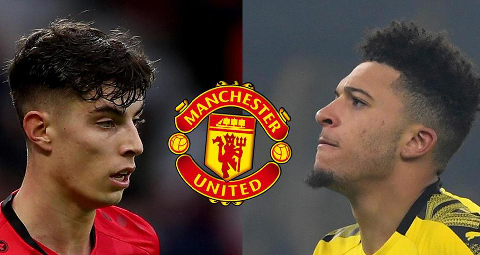 bóng đá, bong da, mu, manchester united, jadon sancho, MU, Kai Havertz, tin MU