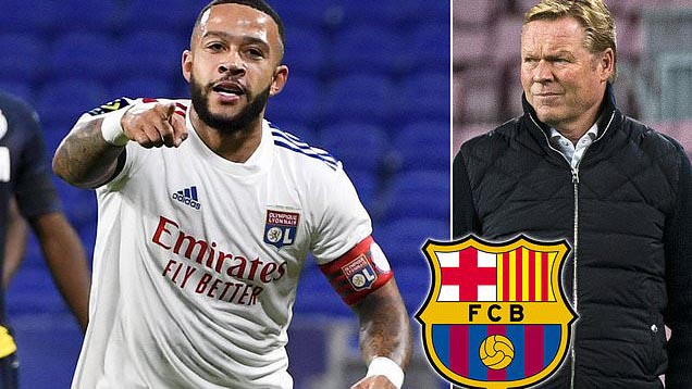 Memphis Depay 'thả thính' Barcelona, muốn chuyển tới vào tháng Giêng năm sau