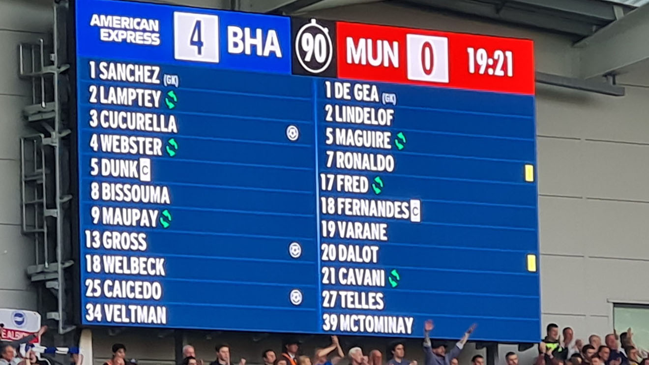 Brighton 4-0 MU: Thua sốc, MU chính thức hết cửa dự Champions League