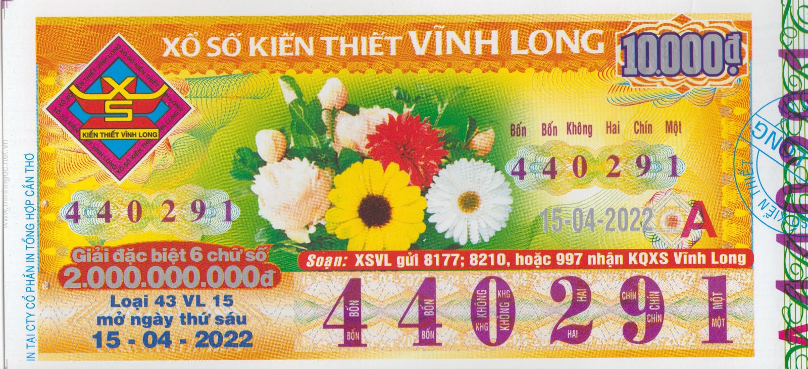 XSVL. Xổ số Vĩnh Long. XSVL 15/4. Kết quả xổ số hôm nay 15/4/2022. Xổ số Vĩnh Long ngày 15 tháng 4. XSVL hôm nay. Xo so Vinh Long, SXVL, XS VL. XSMN, SXMN, Xổ số miền Nam.