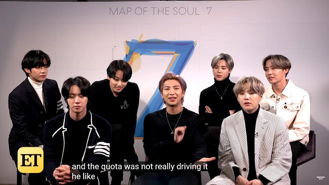 RM BTS, lật tẩy Karaoke Carpool, James Cordens, BTS Karaoke Carpool, BTS, BTS 2020