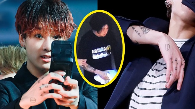 Jungkook, xăm hình, Jungkook tattoos, giấu hình xăm, BTS, BTS Jungkook