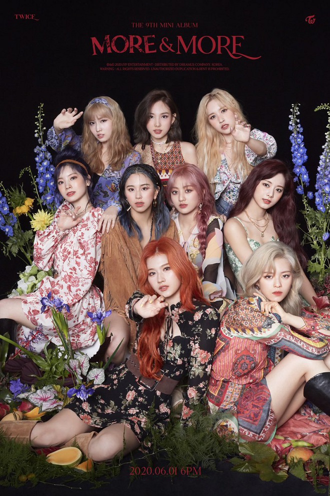 Twice, Twice phá kỷ lục, đặt trước album More & More, Twice comeback, &Twice 2019, album More & More, album thứ 9 của Twice, ONCE, cộng đồng fan Twice