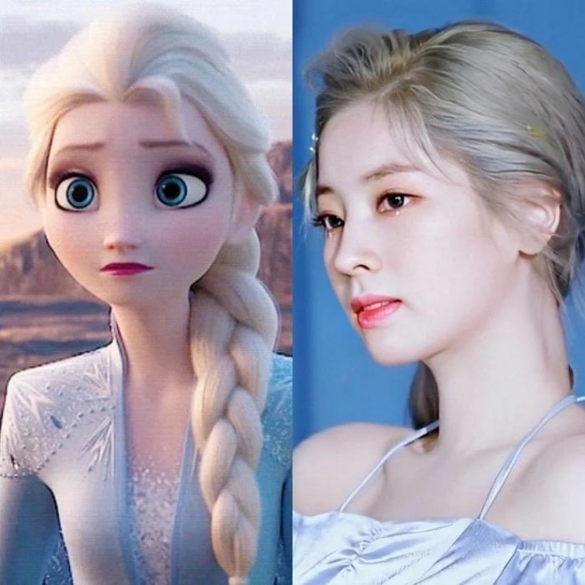 Dahyun Twice là Elsa ngoài đời thực: \