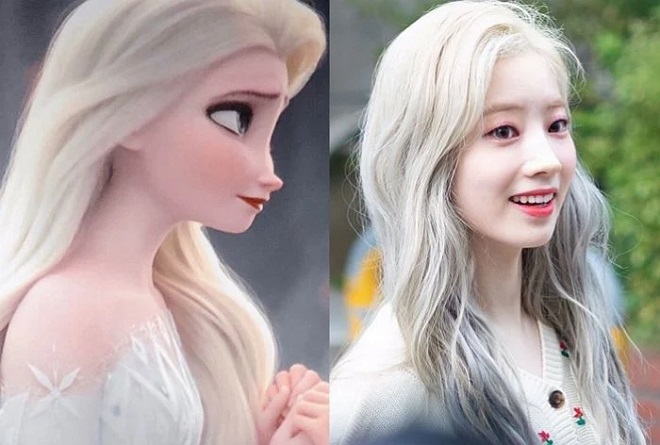 Dahyun Twice, nữ chính Frozen ngoài đời thực, Twice, Frozen, Frozen 2, Dahyun, Twice Dahyun, Nữ hoàng băng giá