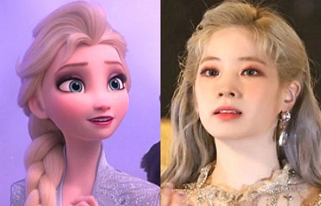 Dahyun Twice, nữ chính Frozen ngoài đời thực, Twice, Frozen, Frozen 2, Dahyun, Twice Dahyun, Nữ hoàng băng giá