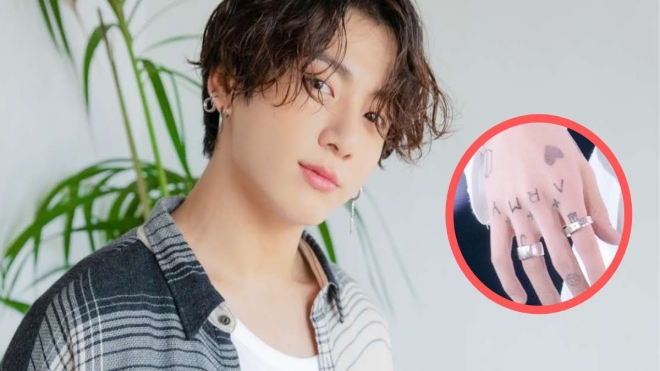 Jungkook BTS lọt danh sách 10 hình xăm tay đẹp nhất dành cho nam giới