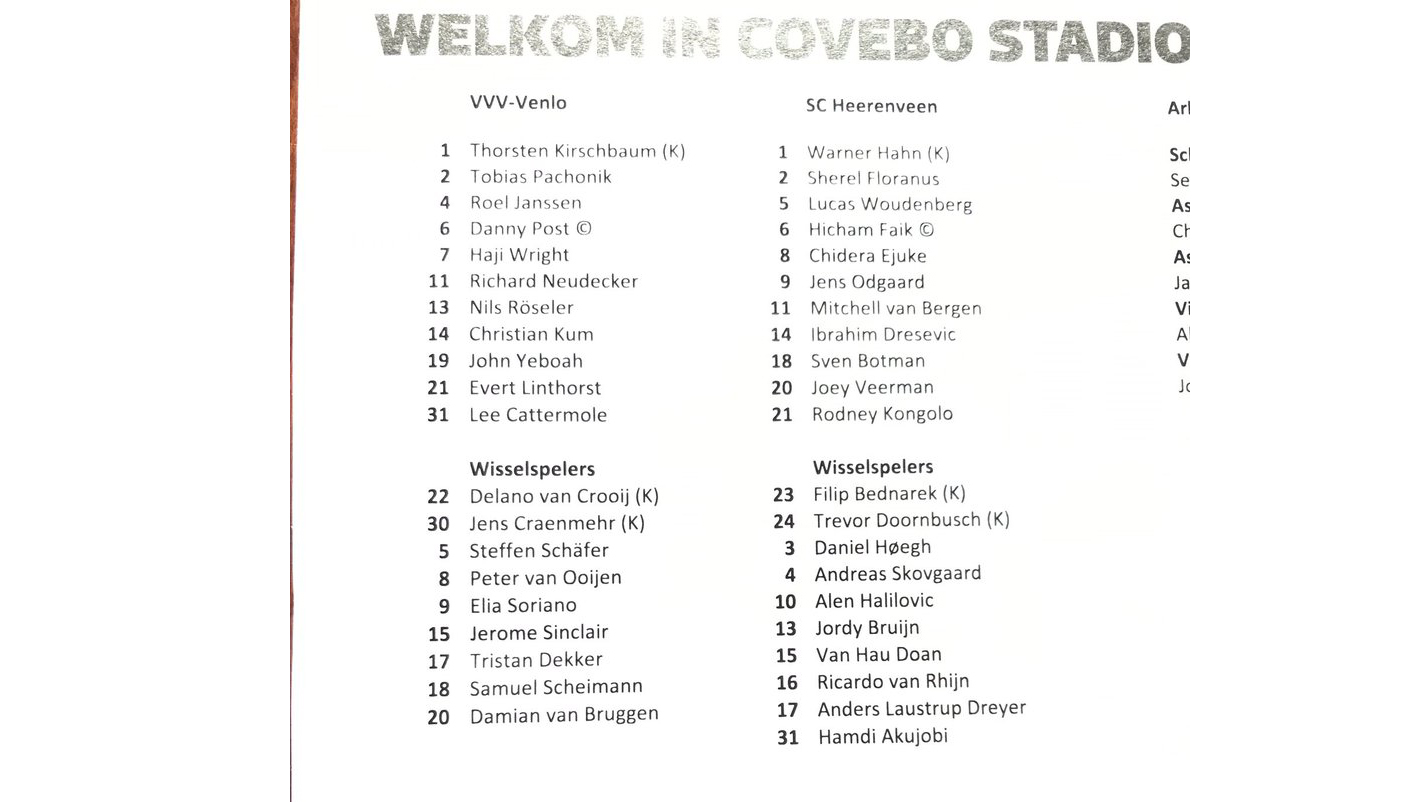 truc tiep bong da hôm nay, VVV Venlo đấu với Heerenveen, trực tiếp bóng đá,   xem bóng đá TV, HTV, VTV6, SC Heerenveen, HTV Thể thao, Đoàn Văn Hậu, bóng đá Hà Lan, BĐTV