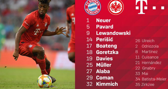 truc tiep bong da hôm nay, Bayern Munich vs Frankfurt, kèo nhà cái, keo nha cai, trực tiếp bóng đá, truc tiep bong da, Fox Sports, bong da hom nay, lich thi dau bong da