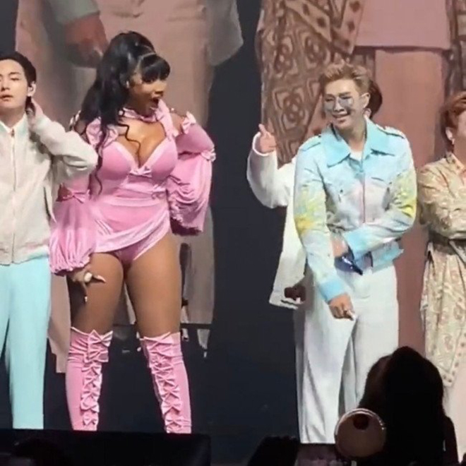 BTS, Jungkook nhút nhát, Jungkook, Megan Thee Stallion, V BTS, Jin, J-Hope, Suga