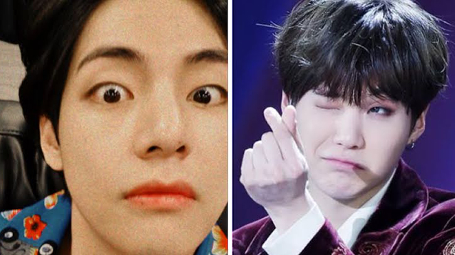  Suga và V BTS như có ‘thần giao cách cảm’