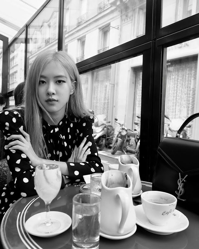 Blackpink, Rosé Blackpink, Rosé, Rosé trong bộ ảnh đen trắng mới, blackpink