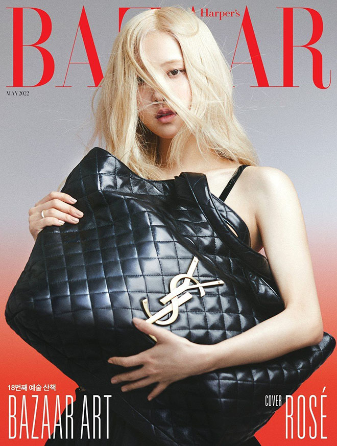 Blackpink, Rosé Blackpink, Yves Saint Laurent, Rosé trên Harper's Bazaar, Lisa