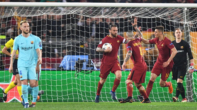 Roma xuất thần loại Barca: Truyền thông thế giới nhất loạt ‘ngả mũ’ 