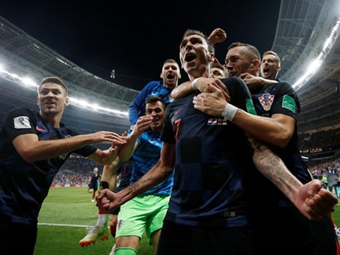 Video clip bàn thắng Croatia 2-1 Anh: Mandzukic đưa Croatia lần đầu vào chung kết World Cup