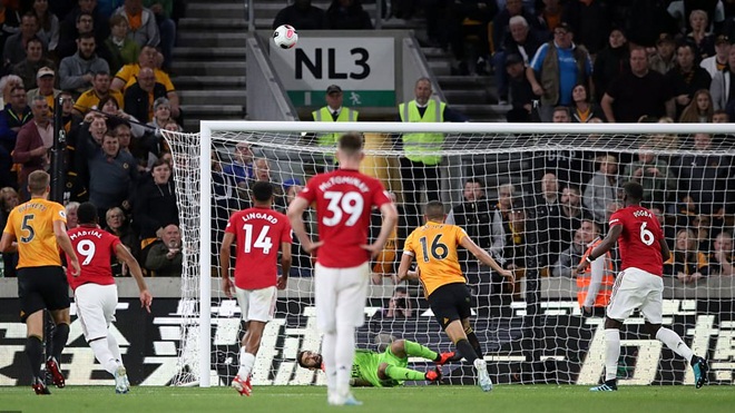 bong da, ket qua bong da, truc tiep bong da hôm nay, trực tiếp bóng đá, lịch thi đấu bóng đá hôm nay, mu, wolves 1-1 mu, pogba, pogba đá hỏng 11m, rashford, solskjaer