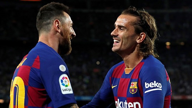 ket qua bong da, kết quả bóng đá, lich thi dau bong da hôm nay, bong da hom nay, truc tiep bong da hôm nay, Barcelona, Griezmann, Messi, Barca, bóng đá Tây ban Nha