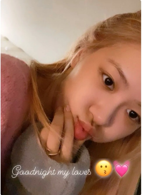 Blackpink, rosé blackpink, rosé khoe mặt mộc , blackpink instagram