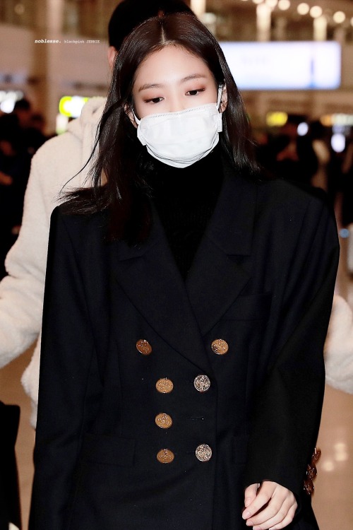 Jennie, jennie Blackpink, blackpink airport, thời trang của blackpink, jennie 2019