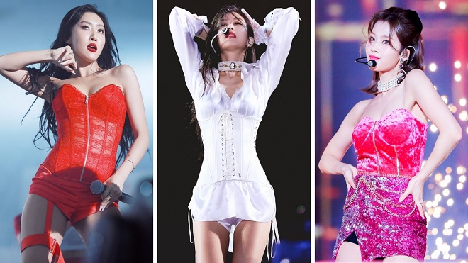 7 nữ thần Kpop gợi cảm 'chết người' với trang phục Corset