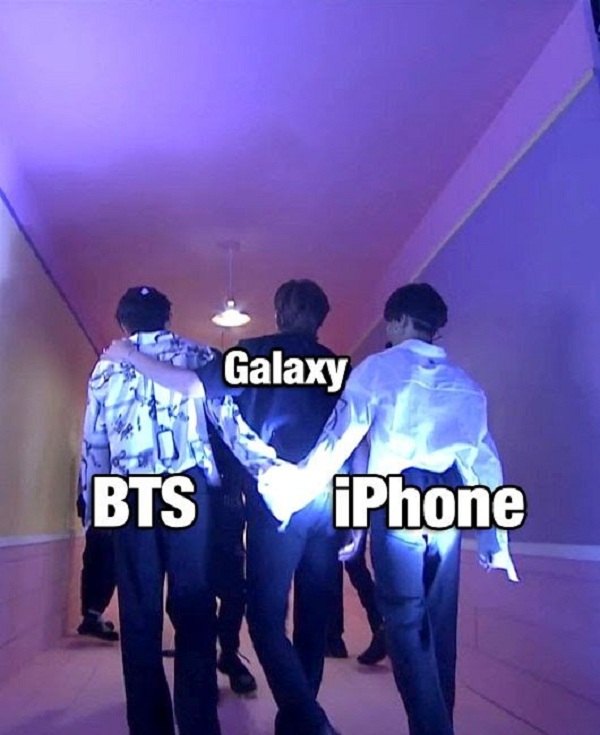 BTS, J-Hope, BTS tình tay ba, BTS samsung, bts quảng cáo, bts ảnh chế