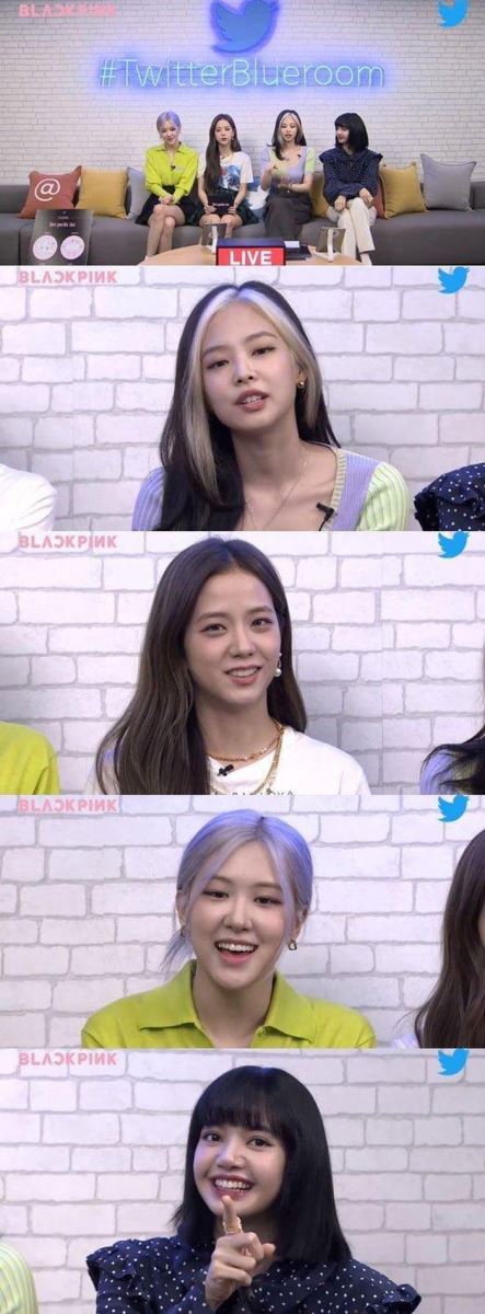 Blackpink, Jisoo, Jennie, Rosé, Lisa, Blackpink Twitter, blackpink 2020, blacpink hài hước, blackpink phát sóng trực tiếp, blackpink blueroom live