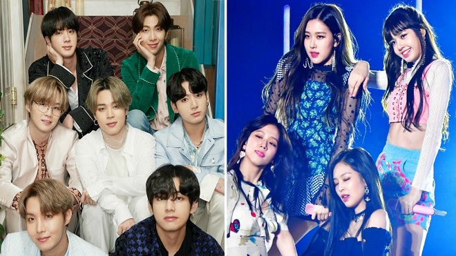 Top 25 nghệ sĩ Kpop được theo dõi nhiều nhất trên Spotify: BTS và Blackpink đầu bảng