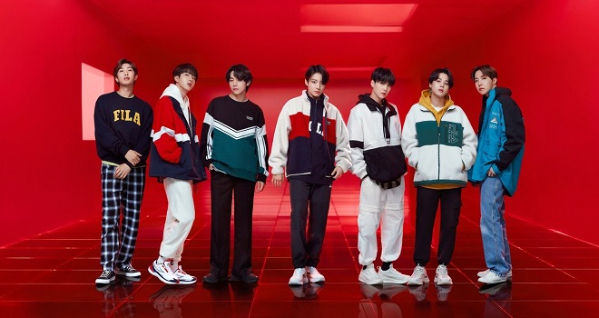 BTS, BTS x FILA, Jungkook, Suga, RM, J-Hope, V, Jimin, Jin, BTS video, BTS và FILA, ảnh quảng cáo BTS, BTS 2020, BTS Fila 2020