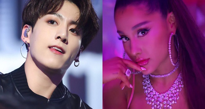 Màn hợp tác giữa Jungkook BTS và Ariana Grande, BTS, Jungkook, Ariana Grande, Jungkook hợp tác với Ariana, jungkook ariana grande, ảnh Jungkook, Ariana concert