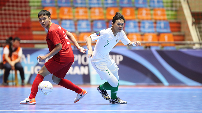 Tứ kết U20 futsal châu Á 2019: Việt Nam dừng bước trước Indonesia