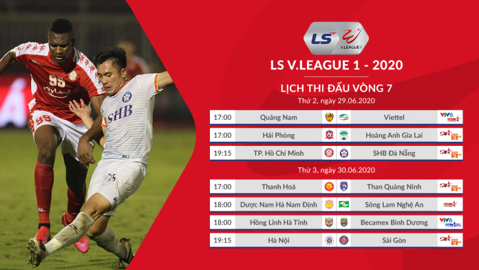 Lịch thi đấu V-League 2020, Lịch thi đấu bóng đá Việt Nam, Lịch thi đấu V League vòng 7, Bảng xếp hạng V-League 2020, Lịch trực tiếp bóng đá Việt Nam. Hà Nội vs Sài Gòn