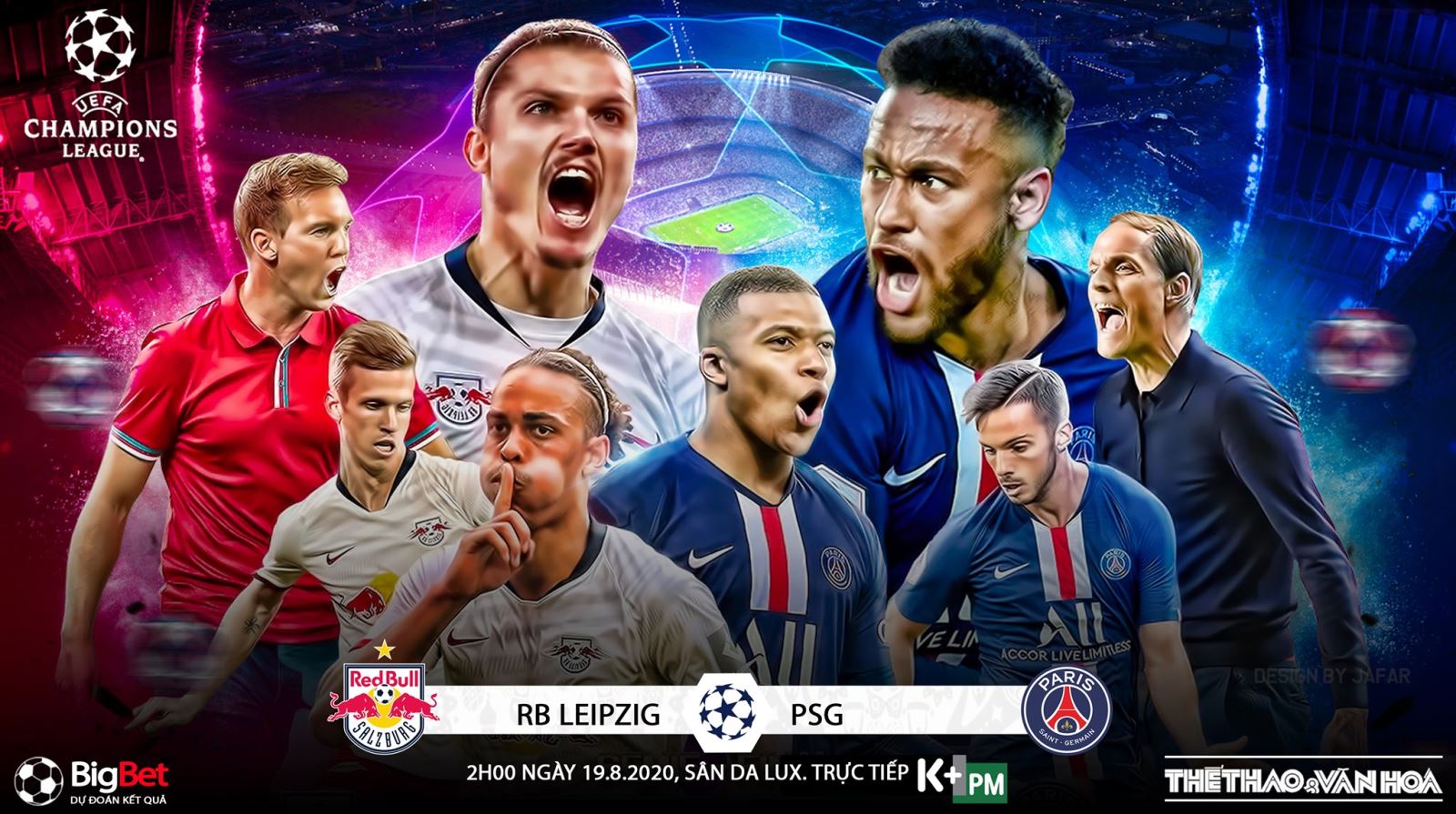 Video clip bàn thắng Leipzig vs PSG