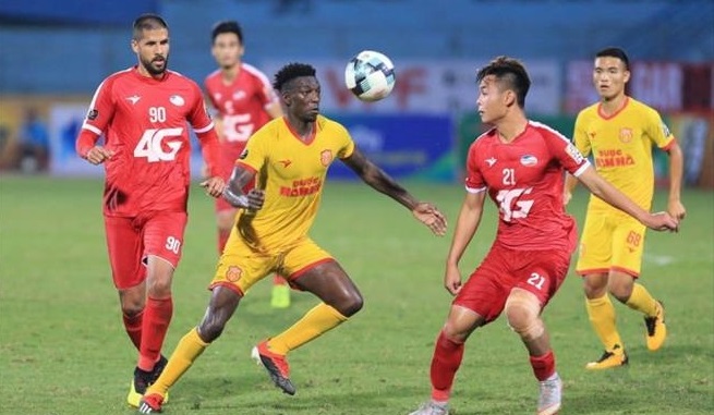 Bảng xếp hạng bóng đá Night Wolf V-League 2022 vòng 9