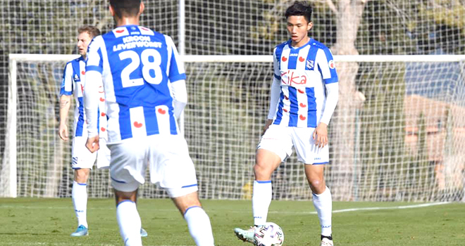 Văn Hậu, Heerenveen, Hà Nội FC, V League