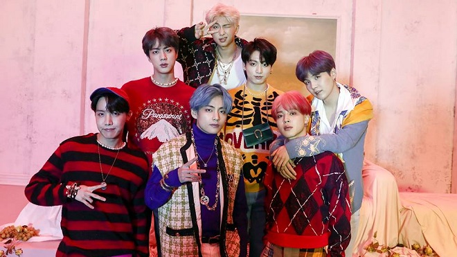 Ở Mỹ doanh số album 'Map of the Soul: Persona' BTS chỉ thua 'Lover' của Taylor Swift