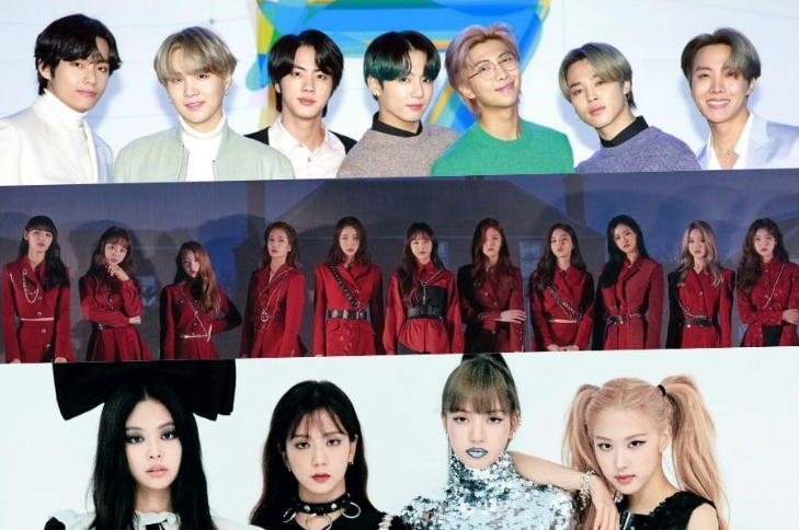 BTS thắng cách biệt Blackpink bất ngờ lọt top 3 BXH Kpop, BTS, Blackpink, EXO, blackpink, Bts, bts, Red Velvet, Twice, twice, GFriend, Girls’ Generation, Izone