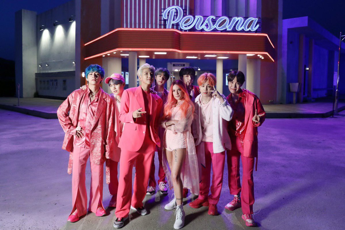 BTS, Black Swan, Map of the Soul: 7, Map of the Soul: Persona, MV Boy With Luv, Love Yourself: Answer, V, Jin, Jimin, Jungkook, Suga, RM, J-Hope