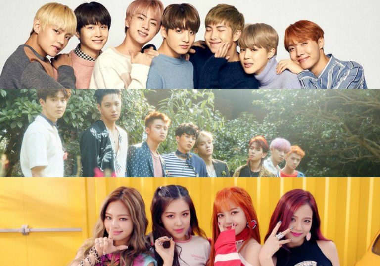 BTS, Blackpink, BTS Blackpink EXO đứng đầu BXH Kpop tháng 4, bts, blackpink, exo, kpop, Mamamoo, Red Velvet, Apink, Gi dle, Twice, Winner, Izone, Bts, twice