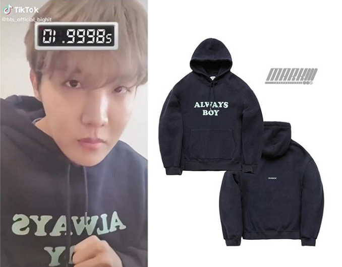 J-Hope BTS, J-Hope BTS được phong ‘Vua TikTok’ chỉ với 6 giây, Vua TikTok, Always Boy