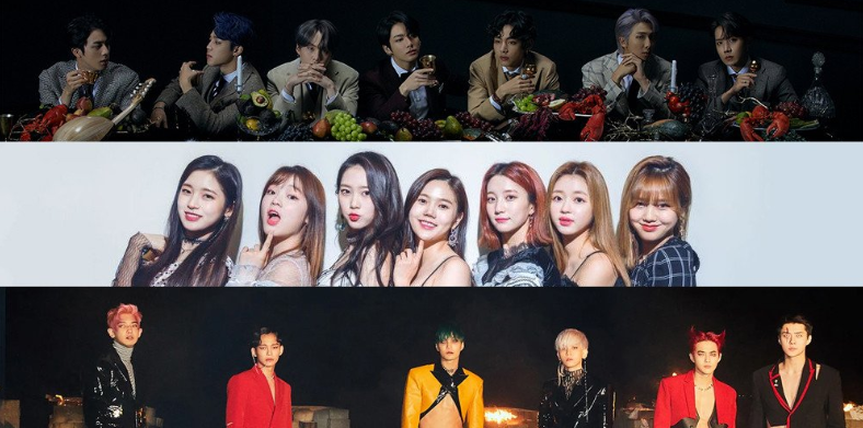 BTS, Sự cố của Jungkook, BXH Kpop tháng 5, BXH thương hiệu Kpop, EXO, Blackpink, Twice, (G)i-dle, NCT, Red Velvet, Izone, Seventeen