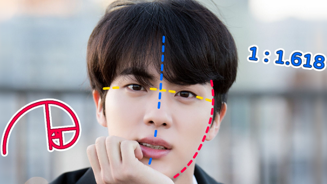 Jin BTS là ‘Gương mặt nam hoàn hảo nhất thế giới’ theo phân tích khoa học